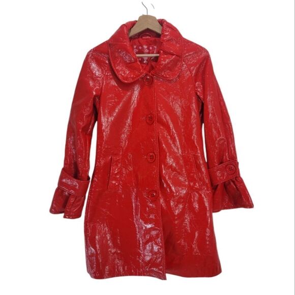 BB Dakota Fire Red Polyurethane Crinkle Sheen Coat - Picture 1 of 12